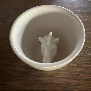 White Unicorn Ceramic Coffee Tea Cup